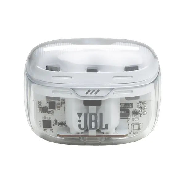 JBL Tune Beam Ghost Edition ANC True Wireless Earbuds – Color: White – View 3
