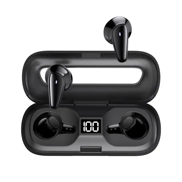 Lenovo XT95 True Wireless Stereo Bluetooth Earbuds – Color: Black – View 1