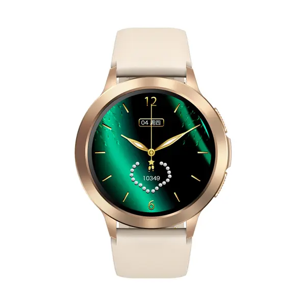Zeblaze Btalk 2 Smart Watch Ultra HD AMOLED – Color: Gold – View 2