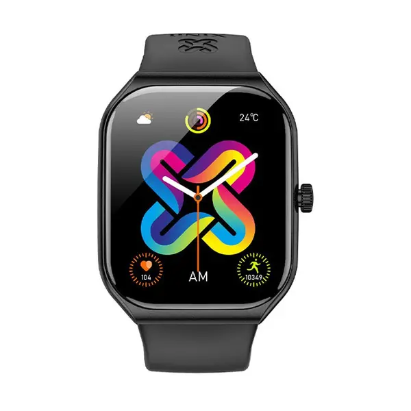 XINJI COBEE CA1 IP68 Waterproof Smartwatch  – Color: Black – View 2
