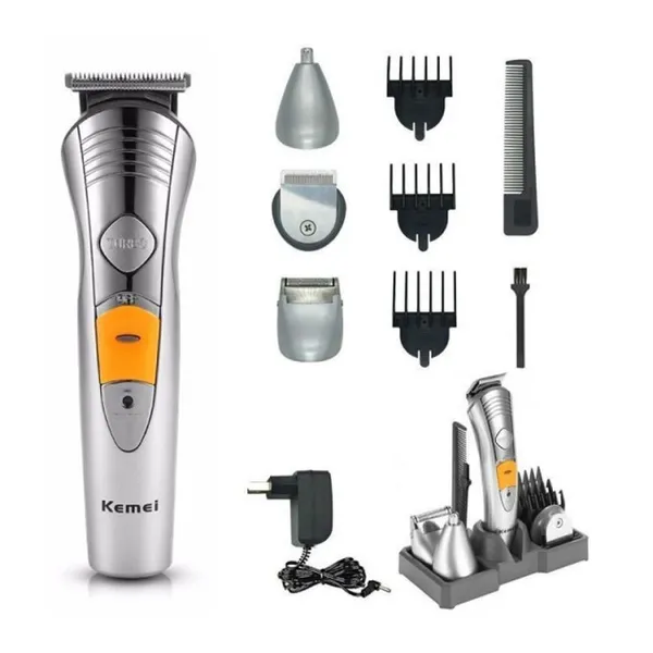 Kemei KM-580A Cord/Cordless 7 In 1 Muti-Functional Trimmer Set – View 5