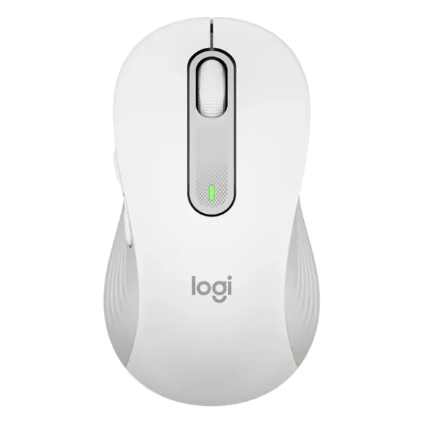 Logitech Signature M650 Bluetooth Wireless Mouse – Color: White – View 1