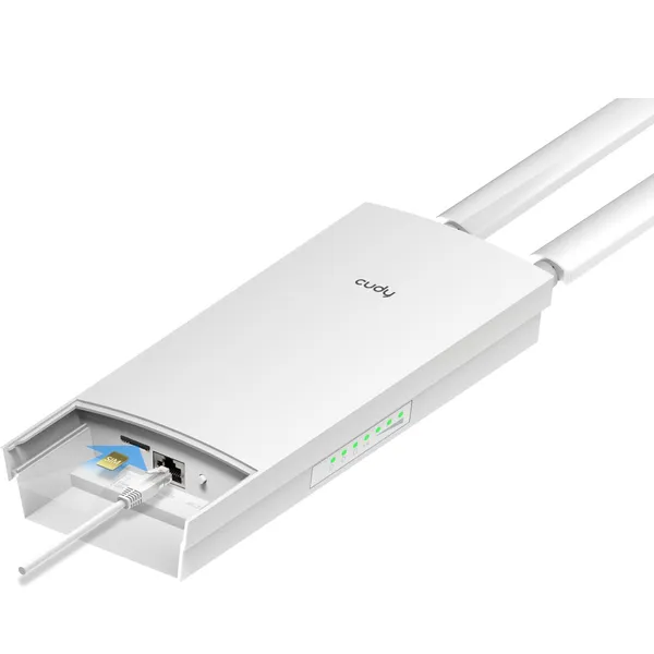 Cudy LT400 Outdoor 4G Cat4 N300 Wi-Fi Outdoor Router – View 2