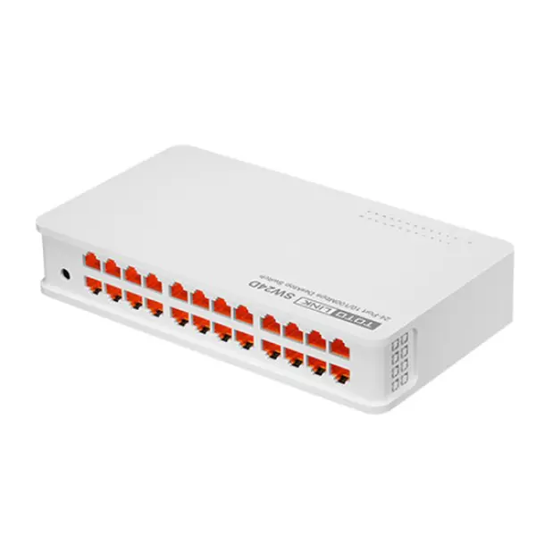  Totolink SW24D 24 Port 10/100 Network Switch – View 2