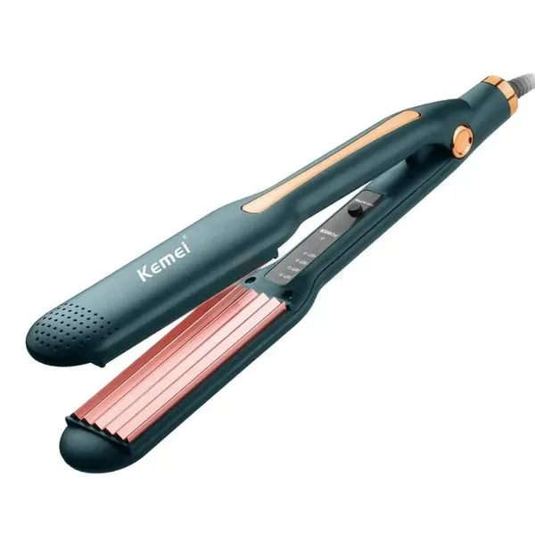 Kemei KM-9827 Multi-temperature Control Hair Straightener – View 2