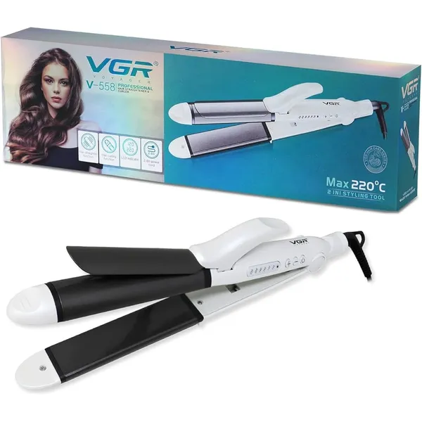 VGR V-558 StyleCare Essential 2-in-1 Hair Straightener – View 4