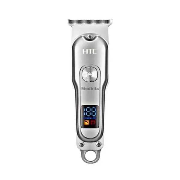 HTC AT-179 Beard Trimmer and Hair Clipper for Men – Color: Silver – View 4