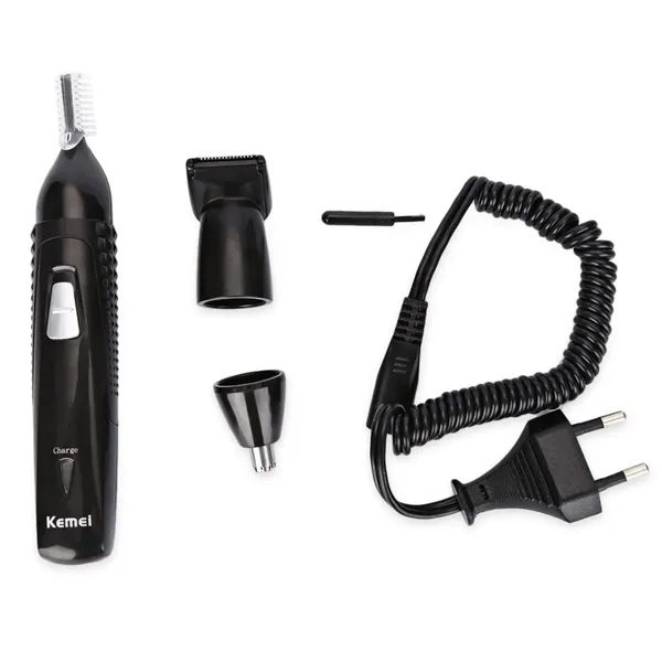 Kemei KM-309 3-In-1 Rechargeable Electric Nose Hair Trimmer – View 5