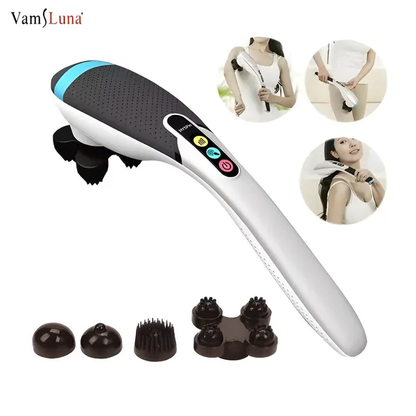 Maxtop Magic Variable Speed Infrared Heat Therapy Handheld Body Massager – View 1