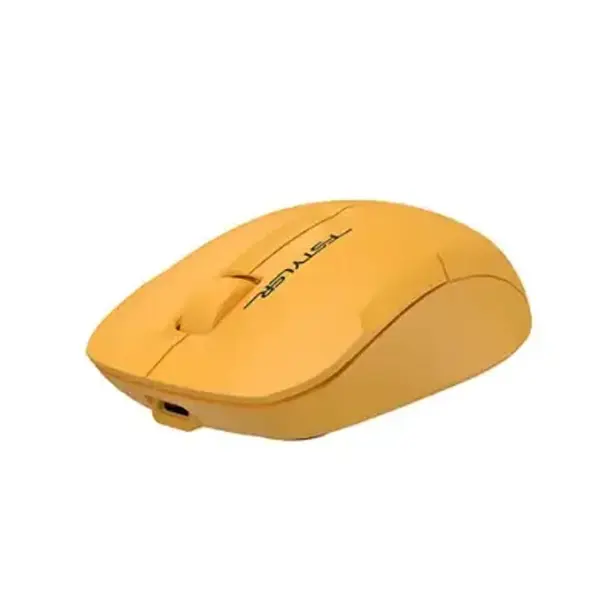 A4TECH Fstyler FG15C Air2 Dual-Mode Rechargeable Wireless Mouse – Color: Yellow – View 2