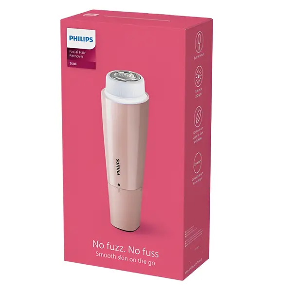 Philips BRR454/00 Cordless Facial Hair Remover for Smooth Skin – View 3