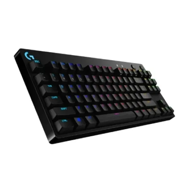 Logitech G PRO Tenkeyless RGB Mechanical Gaming Keyboard – View 3