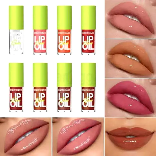 Beauty Glazed Hugging 107 Non-sticky formula Glow Lip Gloss Oil – View 3
