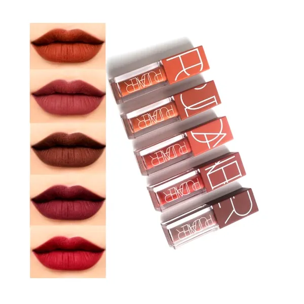 Pudaier Lipstick Matte Long Lasting 5 Set Brand Makeup Lipstick – View 2