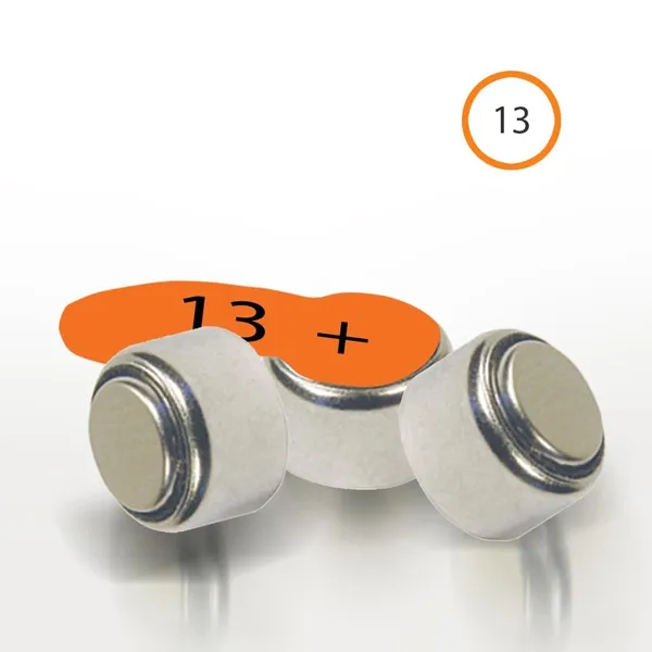 Signia Size 13 Hearing Aid Battery Original Mercury Free Battery – View 3
