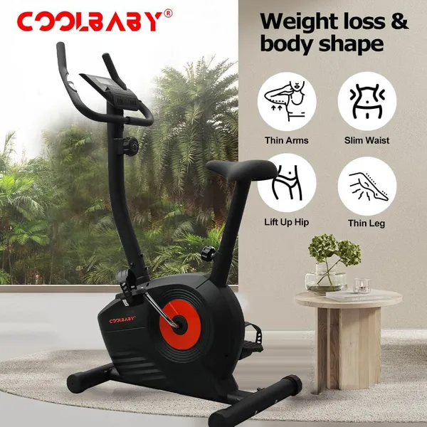 Upright Magnetic Resistance  with Adjustable Resistance for Cardio Workout Exercise Bike – View 5