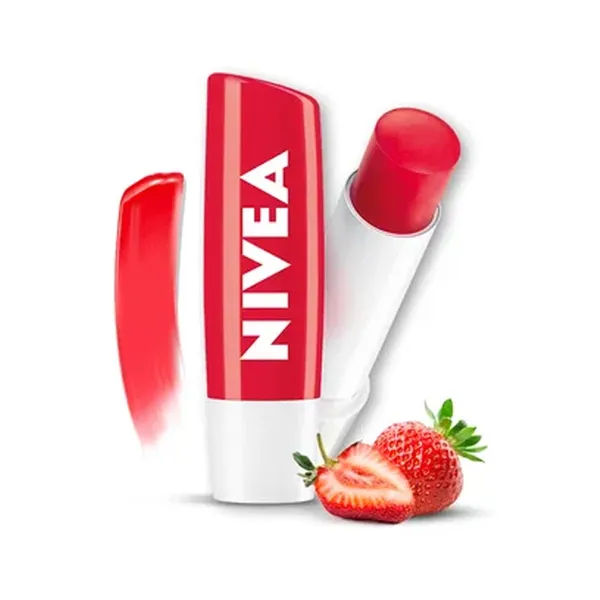 Nivea Lip Care Fruity Shine Strawberry Lip Balm – View 2