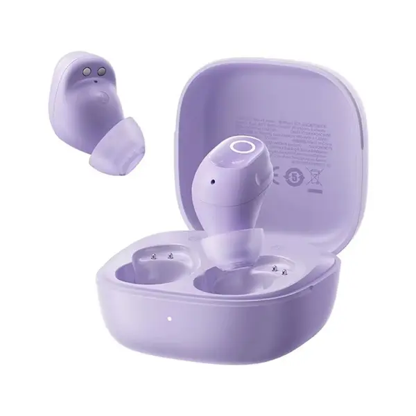 Baseus Bass TWS BD1 True Wireless Earbuds – Color: Purple – View 1