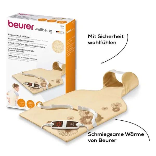 Beurer HK58 Washable Cosy Back and Neck Heating Pad – View 5