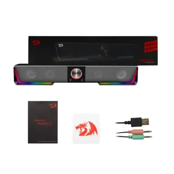 Redragon GS570 Darknets RGB Bluetooth Stereo Soundbar  – View 2