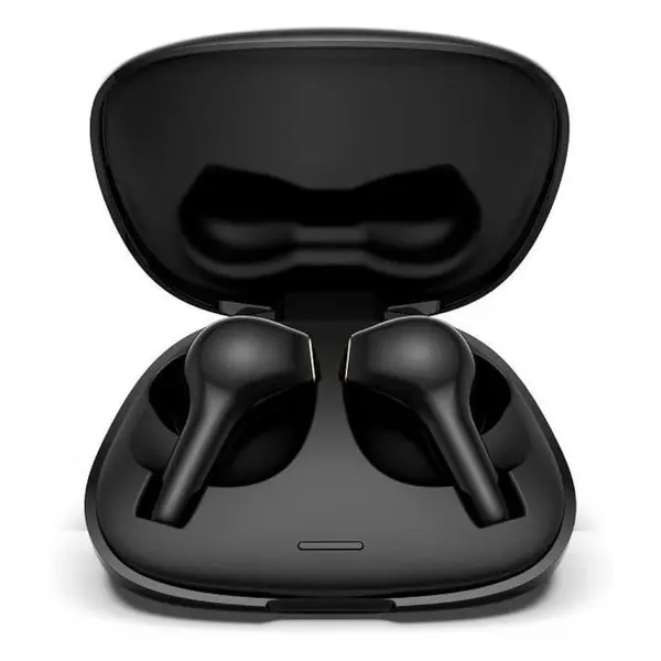 Lenovo HT06 TWS Bluetooth 5.0 Waterproof Dual MIC Earbuds – Color: Black – View 1