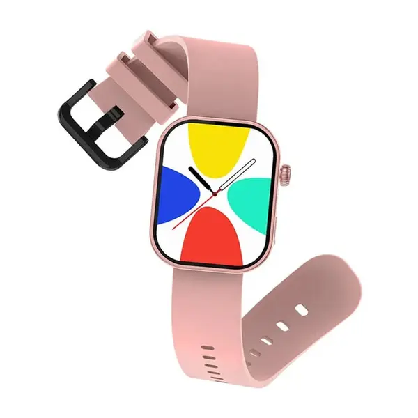 Zeblaze Btalk Plus Voice Calling Smartwatch – Color: Pink – View 3