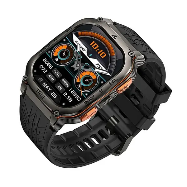 KOSPET TANK M3 Ultra AMOLED Smartwatch – Color: Black – View 3