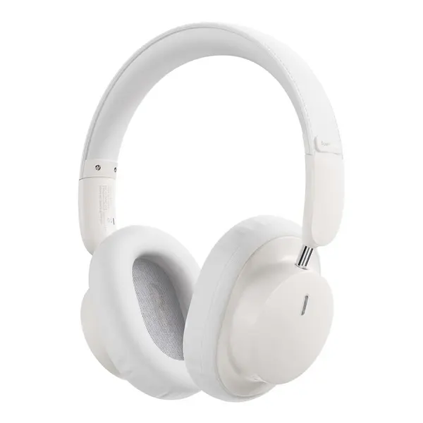 Baseus Bowie D03 Wireless HiFi Stereo Headphones – Color: White – View 1