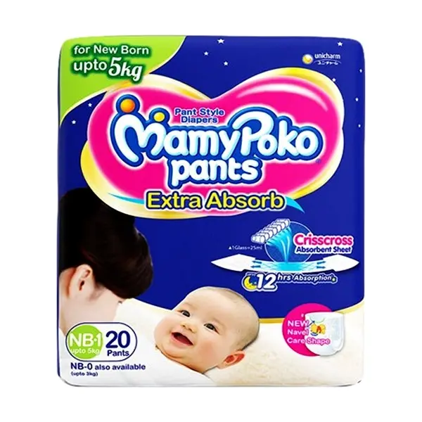 MamyPoko Pants Premium Extra Absorb Pant System Baby Diaper – Quantity: 20 pcs – View 2