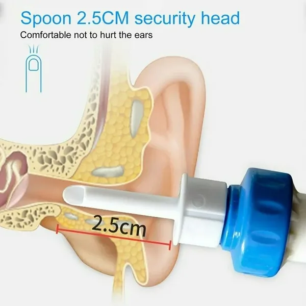 Earwax Removal Kit Portable Electric Ear Cleaner Mute Vacuum Ear Wax Cleansing Tool – View 3