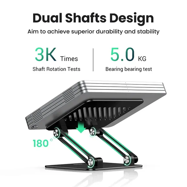 UGREEN 90841 Adjustable Stability and Protection Laptop Stand – View 3