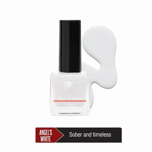 Street Wear Beautiful Nail Enamel Angel'S White Nail Polish – View 2