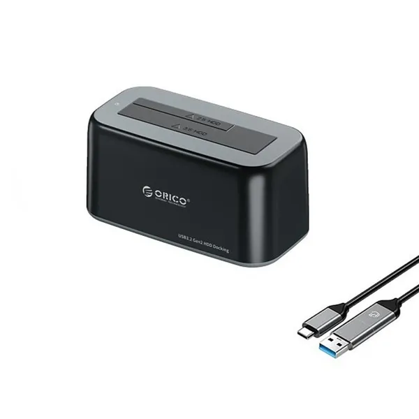 ORICO 6819C3 2.5"/3.5" HDD/SSD Single Bay Dock – View 3