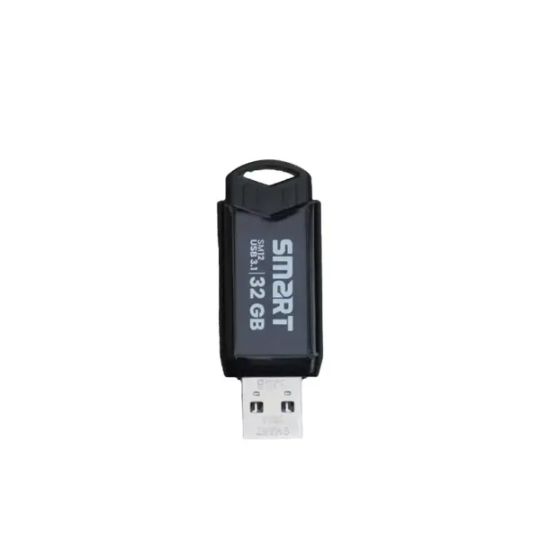 Smart Rapid Lex 128GB USB 3.1 Black & Gray Plastic Body Pen Drive – View 1