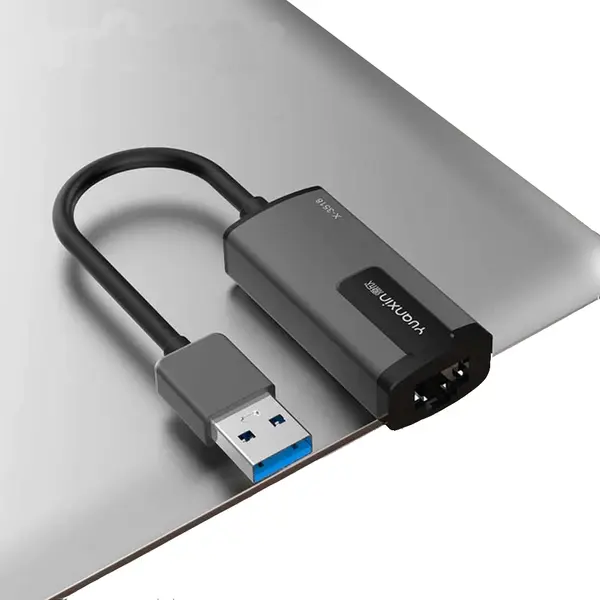 Yuanxin X-3518 USB to LAN High-Speed Adapter with Seamless Wired Connectivity – View 3