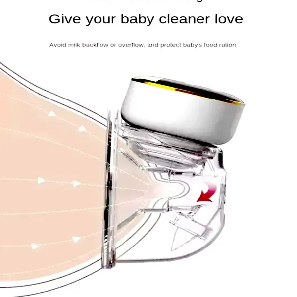 Silent Wearable Hands-Free Portable Electric Breast Pump – View 3