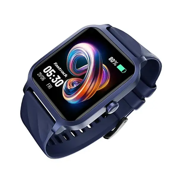 Fastrack Revoltt FS1 BT Calling Smartwatch – Color: Blue – View 2