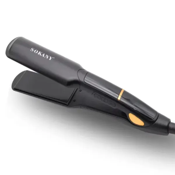 Sokany HS-030 Hair Iron 750F Professional Hair Straightening – Color: Black – View 2