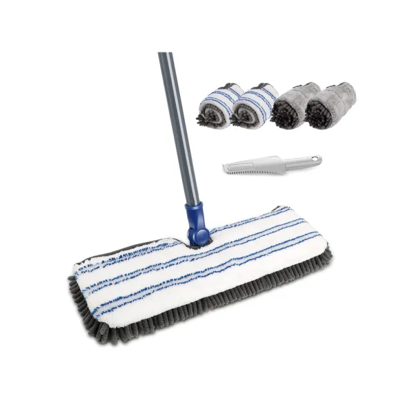 2-in-1 Cleaning Tool with Spray Function and Removable Washable Pad Floor Mop – View 1