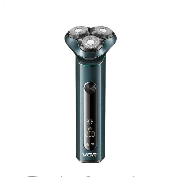 VGR V-310 Professional Men's Cordless Rechargeable Shaver IPX7 Fully Waterproof Triple Rotary – View 2