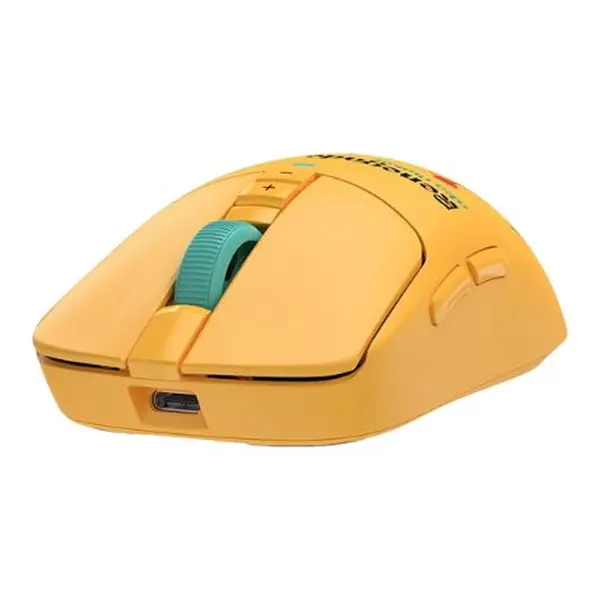 A4tech Bloody R72 Ultra Duo Dual Mode Wireless Gaming Mouse – Color: Yellow – View 2