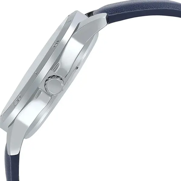 CASIO LTP-V004L-1BUDF Classic Leather Strap Stainless Steel Women's Analog Quartz Watch – Dial Color: Blue, Strap Color: Blue – View 9