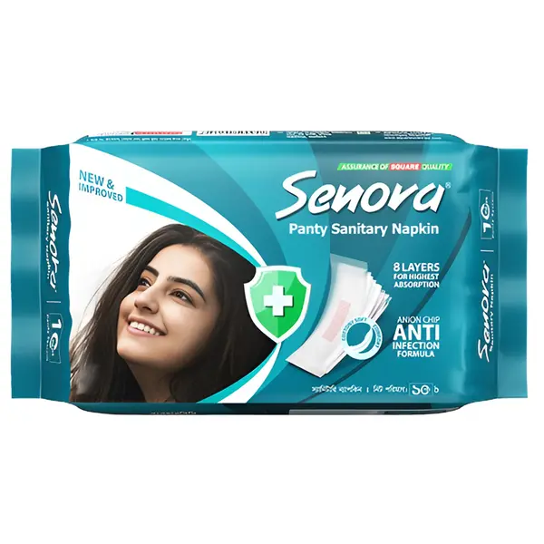 Senora Economy Pack Panty System Sanitary Pad – Pack Of: 10 pcs – View 1