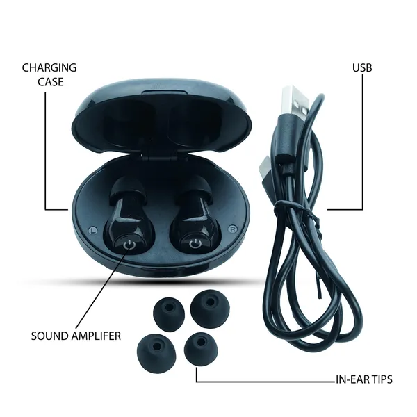 Axon K-812 Digital Sounds Rechargeable Hearing Aids Machine For Both Ear – View 4