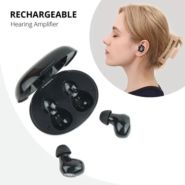 Axon K-812 Digital Sounds Rechargeable Hearing Aids Machine For Both Ear – View 5