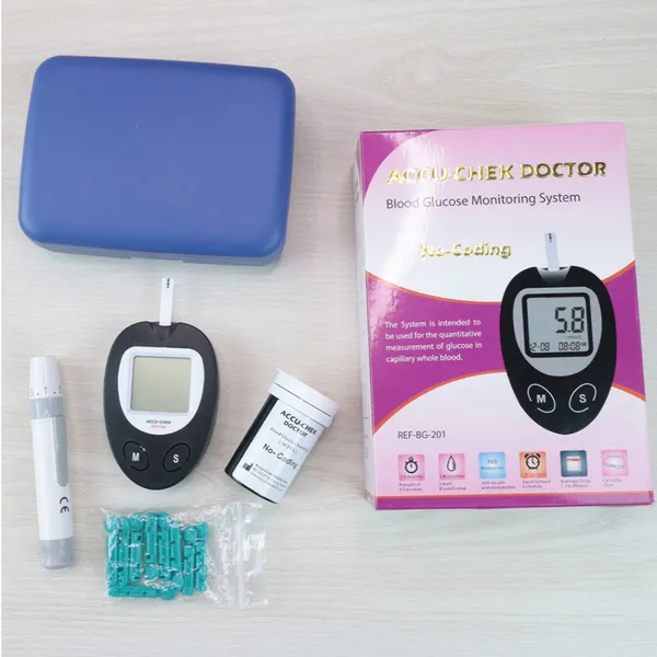 Accu‑Chek Doctor Digital Glucose Meter with Large Backlit Display – View 4