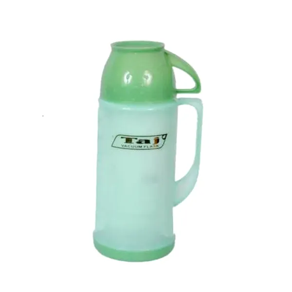 Lightweight Taj Vacuum Ideal For Travel & Outdoor Flask 1000ml – Capacity: 1.0 L (1000 ml), Color: Green – View 1