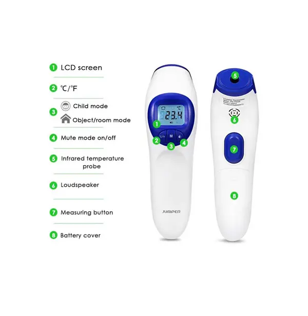 Jumper JPD–FR200 Forehead Non-Contact Infrared Thermometer – View 3