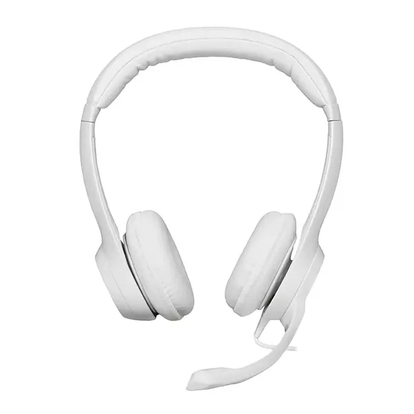 Logitech H390 Stereo USB Headset with Microphone – Color: White – View 3