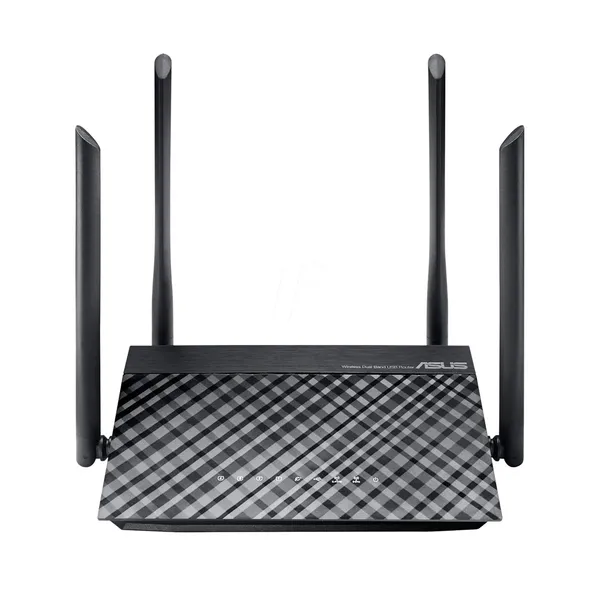Asus RT-AC1200G AC1200 Dual Band WiFi Router 4 5dBi antennas – View 1
